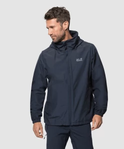 Acheter 🌟 Randonnee Pedestre Homme Jack Wolfskin Veste Homme Jack Wolfskin Stormy Point Black NOIR 🌟