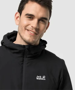 Budget 🌟 Randonnee Pedestre Homme Jack Wolfskin Veste Jack Wolfskin Jwp Atmos NOIR ❤️ -Columbia Shop 9994fd5d7e064cc39a90baa6906c0a1d