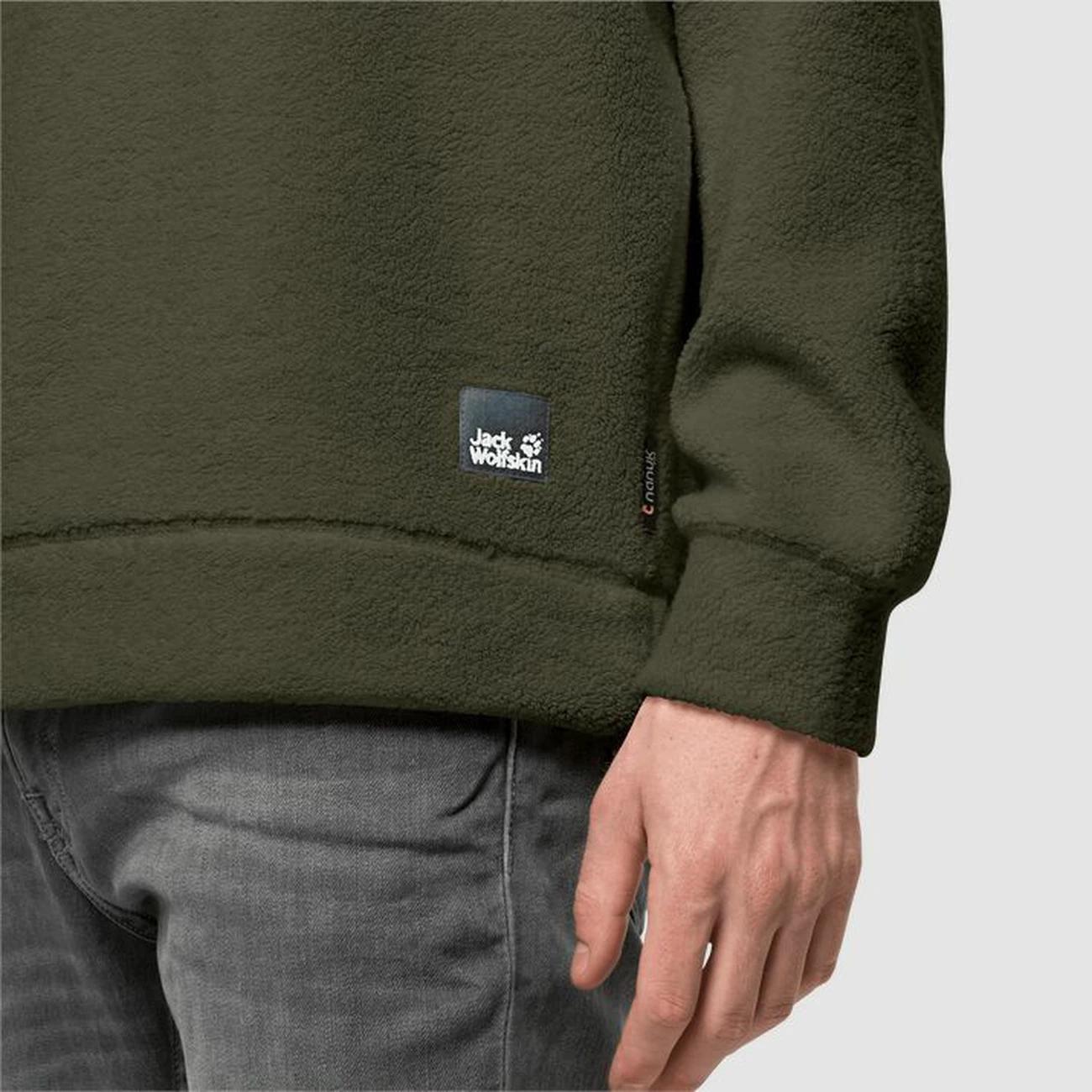 Nouveau đ€© Randonnee Pedestre Homme Jack Wolfskin Polaire Jack Wolfskin Nature Life VERT â 5 Nouveau đ€© Randonnee Pedestre Homme Jack Wolfskin Polaire Jack Wolfskin Nature Life VERT â â Image 5