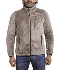 Meilleure affaire ⌛ Mode- Lifestyle Homme Peak Mountain Blouson Polaire Homme Carian MARRON 🎁