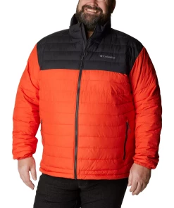 Vente flash ⌛ Randonnee Pedestre Homme Columbia Veste Columbia Powder Lite ORANGE 😀 -Columbia Shop 9ea03ccb81d14f428d136461dbaf4a49