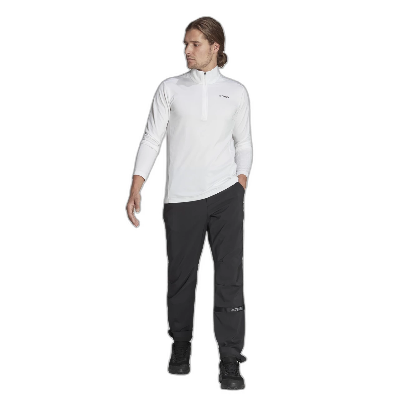 Tout neuf 🎁 Randonnee Pedestre Homme Adidas Veste Molleton 1/2 Zip Adidas Terrex Everyhike BLANC 👏 6 Tout neuf 🎁 Randonnee Pedestre Homme Adidas Veste Molleton 1/2 Zip Adidas Terrex Everyhike BLANC 👏 – Image 6