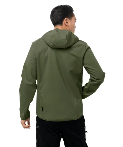 Tout neuf 😍 Randonnee Pedestre Homme Jack Wolfskin Veste Imperméable Jack Wolfskin Northern Point VERT 👏