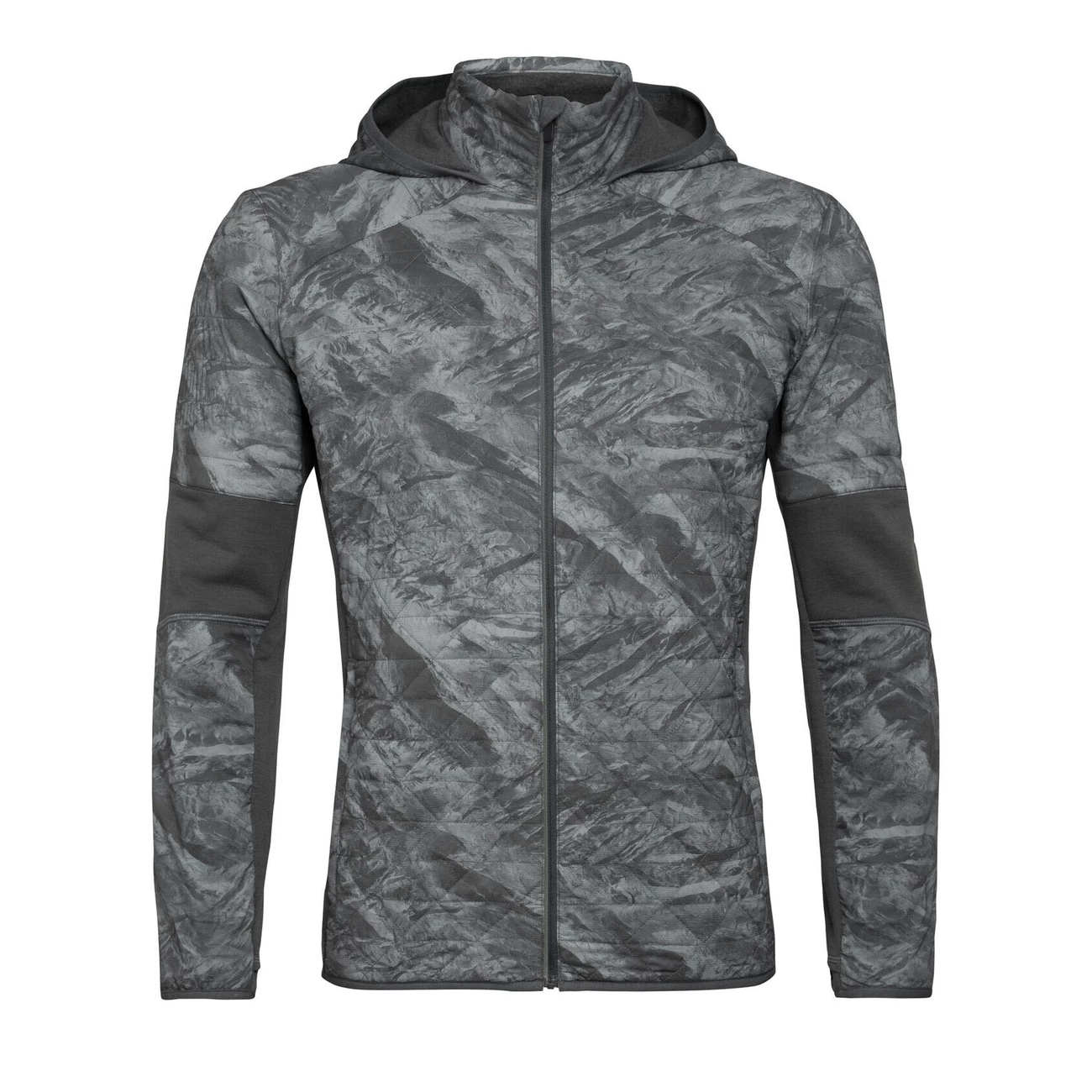 Remise 🛒 Randonnee Pedestre Homme Icebreaker Veste À Capuche Hybride Icebreaker Headwaters Hooded GRIS 🔔 1 Remise 🛒 Randonnee Pedestre Homme Icebreaker Veste À Capuche Hybride Icebreaker Headwaters Hooded GRIS 🔔