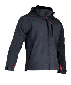 Acheter 🔥 Randonnee Pedestre Adulte Lma Veste Softshell Lma Treillis GRIS 😀