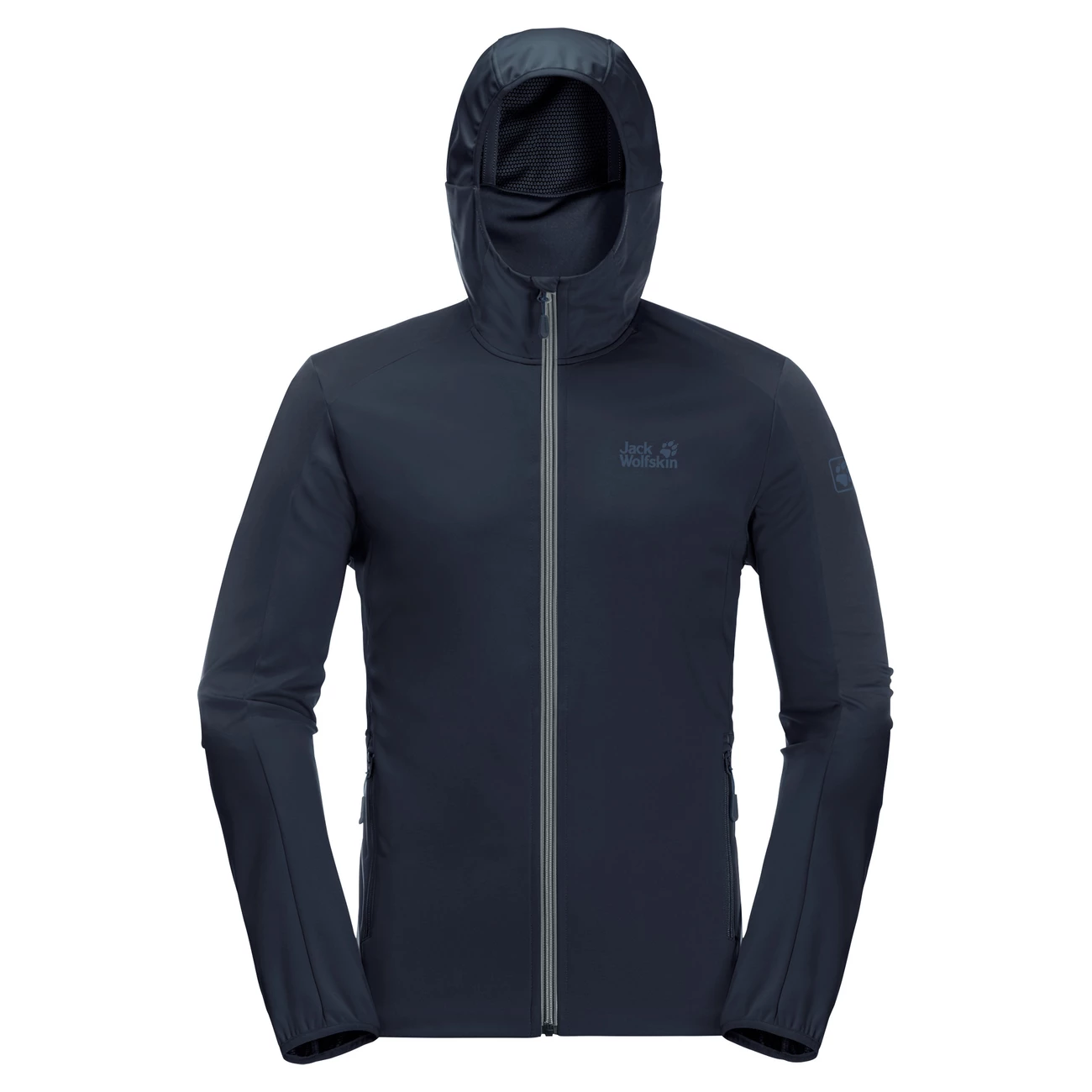 Tout neuf 🎁 Randonnee Pedestre Homme Jack Wolfskin Veste Imperméable Jack Wolfskin Go Hike Softshell BLEU 🥰 4 Tout neuf 🎁 Randonnee Pedestre Homme Jack Wolfskin Veste Imperméable Jack Wolfskin Go Hike Softshell BLEU 🥰 – Image 4
