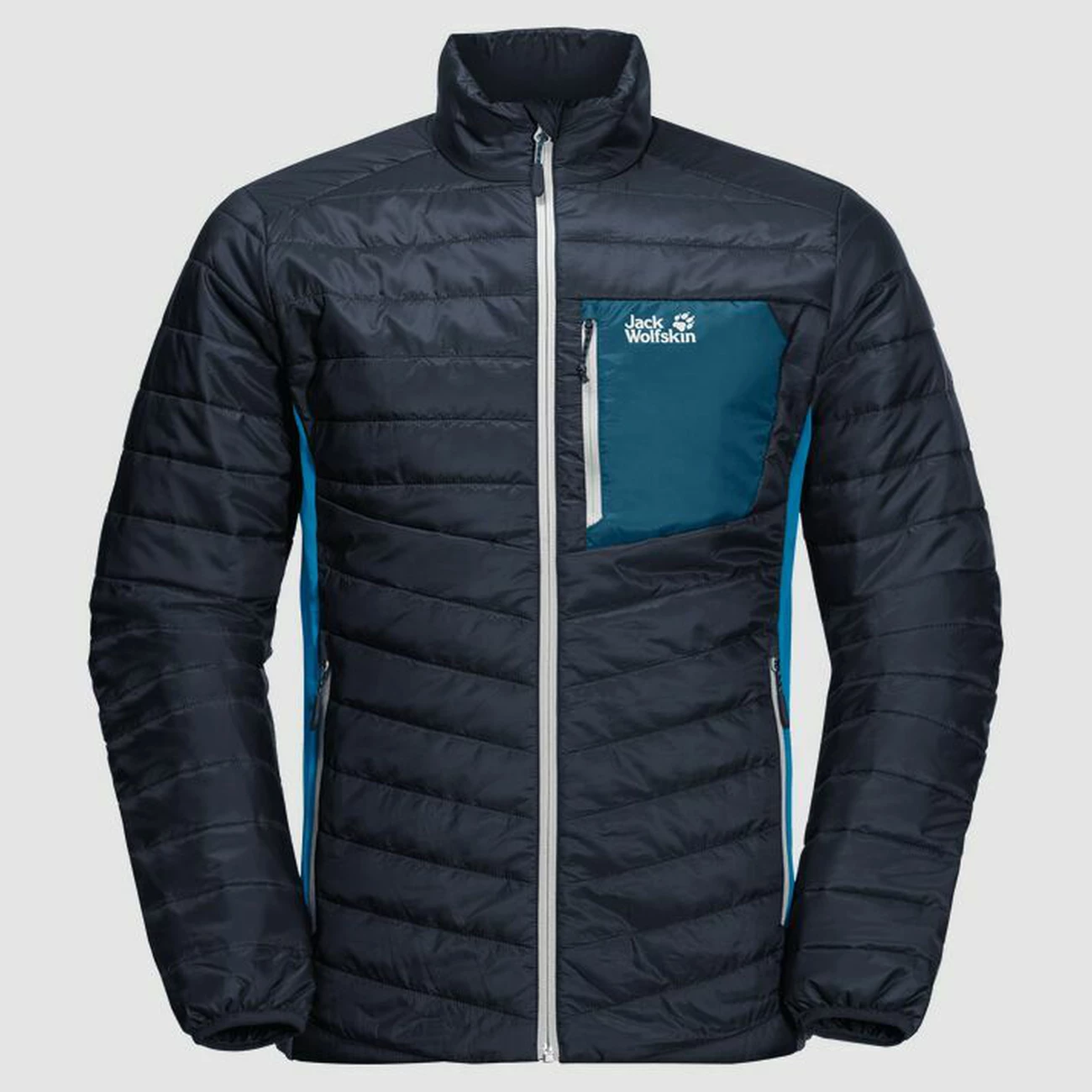 Vente flash 🧨 Randonnee Pedestre Homme Jack Wolfskin Doudoune Jack Wolfskin Routeburn BLEU ✨ 3 Vente flash 🧨 Randonnee Pedestre Homme Jack Wolfskin Doudoune Jack Wolfskin Routeburn BLEU ✨ – Image 3