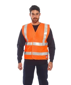 Coupon 😉 Randonnee Pedestre Adulte Portwest Gilet Haute Visibilité Retardateur De Flamme Portwest Bizflame En Iso 14116 ORANGE 😍 -Columbia Shop ab404017d63b473d893cfd214cd07fb6 1