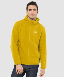 Acheter ❤️ Randonnee Pedestre Homme Jack Wolfskin Veste Jack Wolfskin Jwp Atmos 3xl JAUNE 🔥