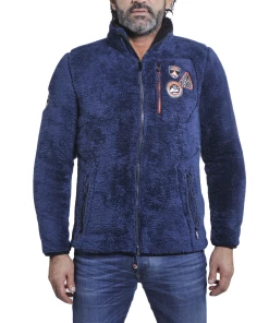 Sortie 🔥 Mode- Lifestyle Homme Peak Mountain Blouson Polaire Homme Cavian BLEU ✔️ -Columbia Shop b4d6a5c299a3401888c88a9273f3c8cc