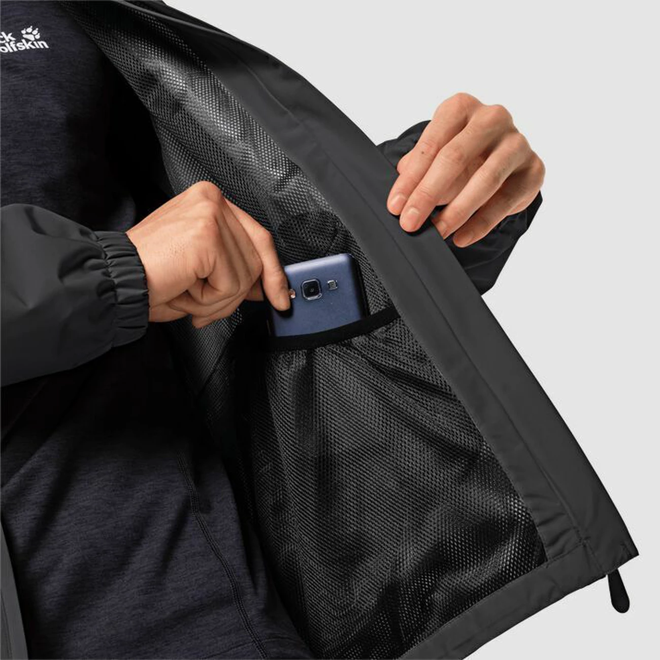 Acheter 🌟 Randonnee Pedestre Homme Jack Wolfskin Veste Homme Jack Wolfskin Stormy Point Black NOIR 🌟 6 Acheter 🌟 Randonnee Pedestre Homme Jack Wolfskin Veste Homme Jack Wolfskin Stormy Point Black NOIR 🌟 – Image 6