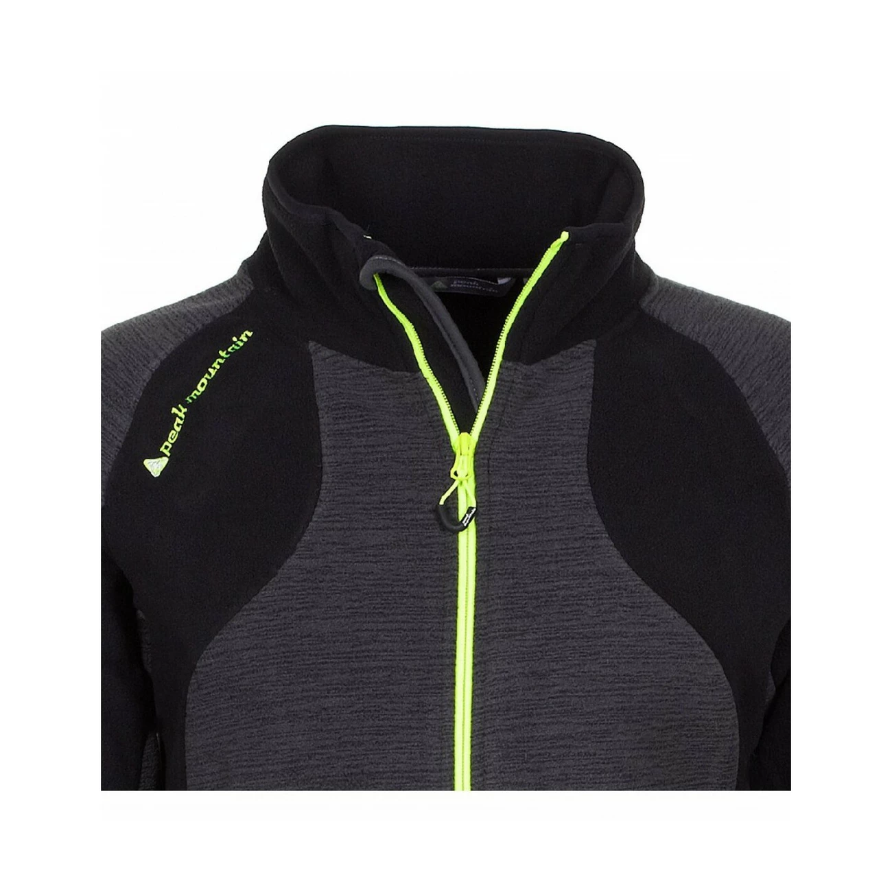 Remise 🤩 Ski Homme Peak Mountain Veste Polaire Peak Mountain Cecut NOIR ✔️ 3 Remise 🤩 Ski Homme Peak Mountain Veste Polaire Peak Mountain Cecut NOIR ✔️ – Image 3