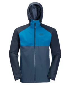Top 10 🛒 Randonnee Pedestre Homme Jack Wolfskin Veste Imperméable Jack Wolfskin Mount Isa BLEU 🛒 -Columbia Shop bda885e7762948ef89fdec0574116ed8