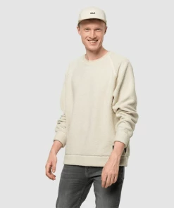 Nouveau ⭐ Randonnee Pedestre Homme Jack Wolfskin Polaire Jack Wolfskin Nature Life BLANC 😀