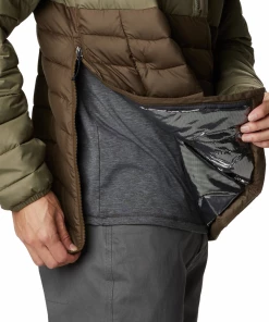 Budget 💯 Randonnee Pedestre Homme Columbia Veste Columbia Powder Lite VERT 🎉