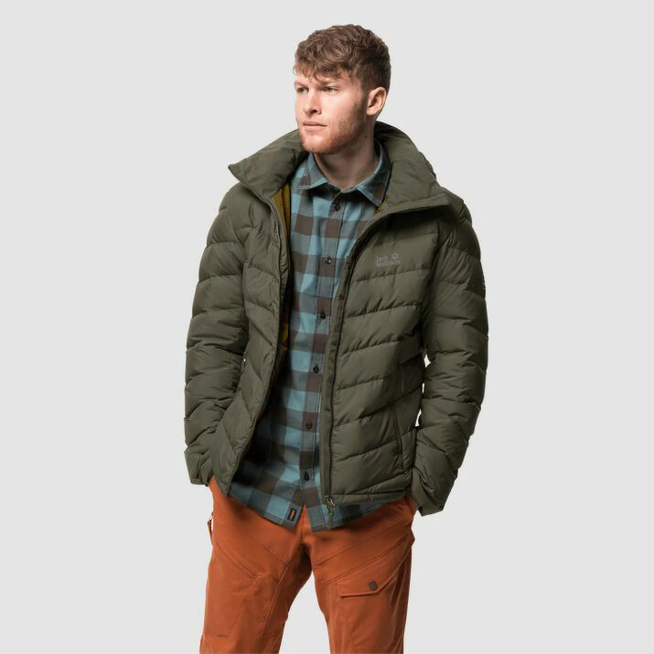 Budget 👍 Randonnee Pedestre Homme Jack Wolfskin Doudoune Jack Wolfskin Fairmont VERT 🎉 5 Budget 👍 Randonnee Pedestre Homme Jack Wolfskin Doudoune Jack Wolfskin Fairmont VERT 🎉 – Image 5