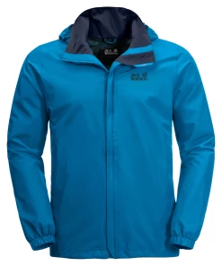 Top 10 🛒 Randonnee Pedestre Homme Jack Wolfskin Veste Imperméable Jack Wolfskin Stormy Point BLEU 🔔