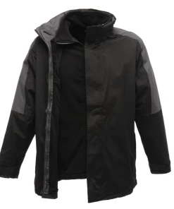 Tout neuf ⌛ Randonnee Pedestre Adulte Regatta Professional Veste Imperméable 3 En 1 Regatta Professional Defender Iii BLEU ⌛