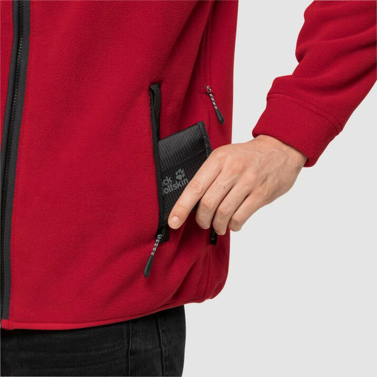 Offres 😍 Randonnee Pedestre Homme Jack Wolfskin Polaire Jack Wolfskin Dna Grizzly ROUGE 🛒 4 Offres 😍 Randonnee Pedestre Homme Jack Wolfskin Polaire Jack Wolfskin Dna Grizzly ROUGE 🛒 – Image 4