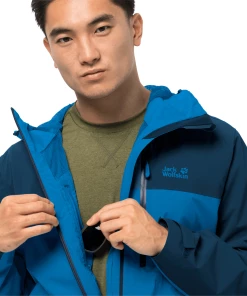Vente flash 😀 Randonnee Pedestre Homme Jack Wolfskin Veste Imperméable Jack Wolfskin Go Hike BLEU ⭐ 10 Vente flash 😀 Randonnee Pedestre Homme Jack Wolfskin Veste Imperméable Jack Wolfskin Go Hike BLEU ⭐ -Columbia Shop da1c5cee92674796ade166bfd4bebd26