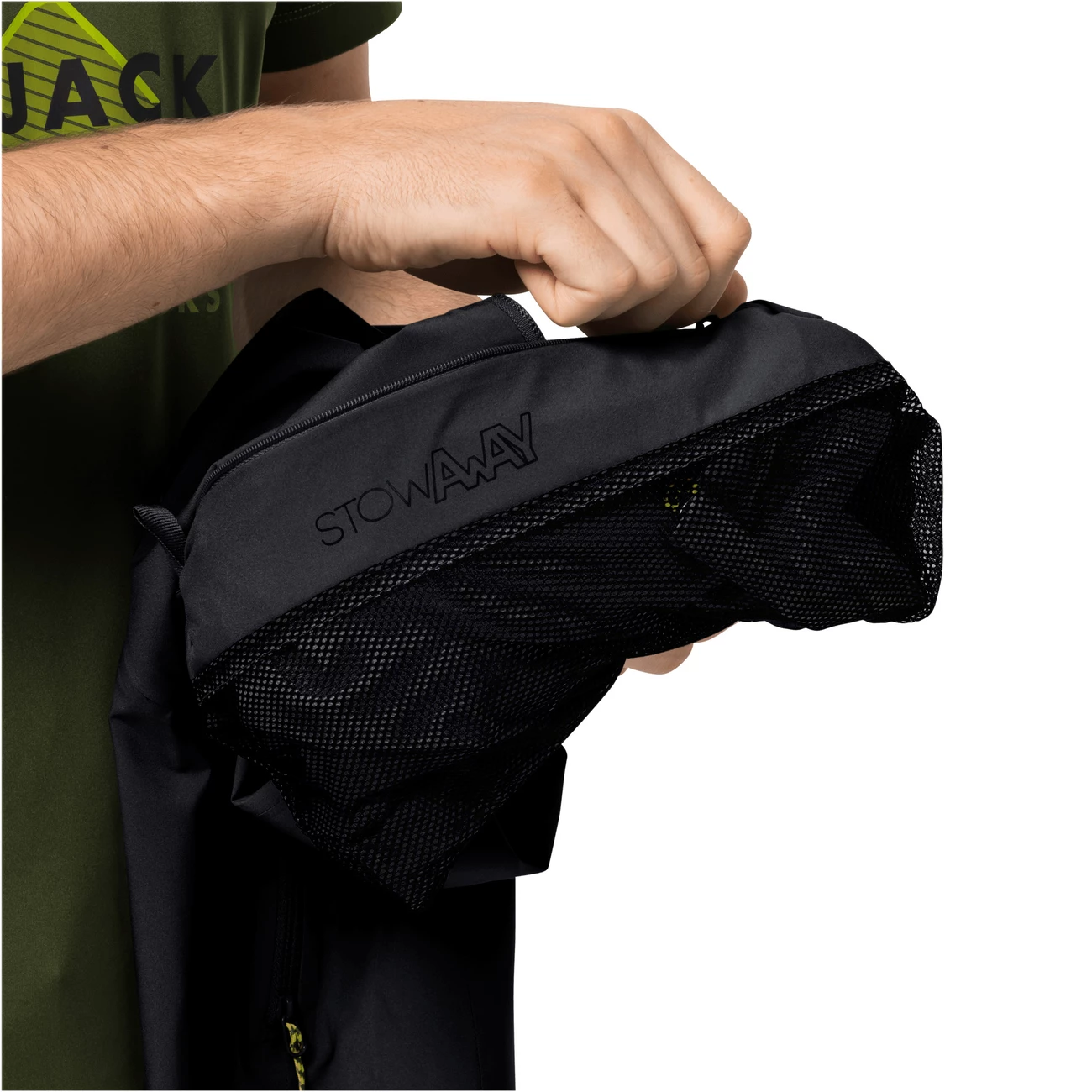 Coupon ⌛ Randonnee Pedestre Homme Jack Wolfskin Veste Imperméable Jack Wolfskin Highest Peak NOIR 🎉 3 Coupon ⌛ Randonnee Pedestre Homme Jack Wolfskin Veste Imperméable Jack Wolfskin Highest Peak NOIR 🎉 – Image 3