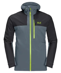 Coupon 🔥 Randonnee Pedestre Homme Jack Wolfskin Veste Imperméable Jack Wolfskin Go Hike GRIS 👏 -Columbia Shop e18e43e8075e4466a0375f524169c9ad