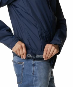 Tout neuf ⭐ Randonnee Pedestre Homme Columbia Veste Imperméable Columbia Pouring Adventure Ii BLEU 👍 -Columbia Shop e74b6d0a1bd44477bd33e5d7fece6991