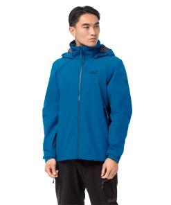 Top 10 👍 Randonnee Pedestre Homme Jack Wolfskin Veste Imperméable Jack Wolfskin Evandale BLEU ⌛ -Columbia Shop e8be75c4a49649dfba3f00cb38a9323c