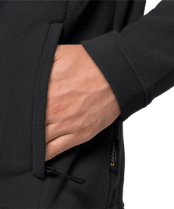 Acheter 🔥 Randonnee Pedestre Homme Jack Wolfskin Polaire Jack Wolfskin Kiruna NOIR 🎁