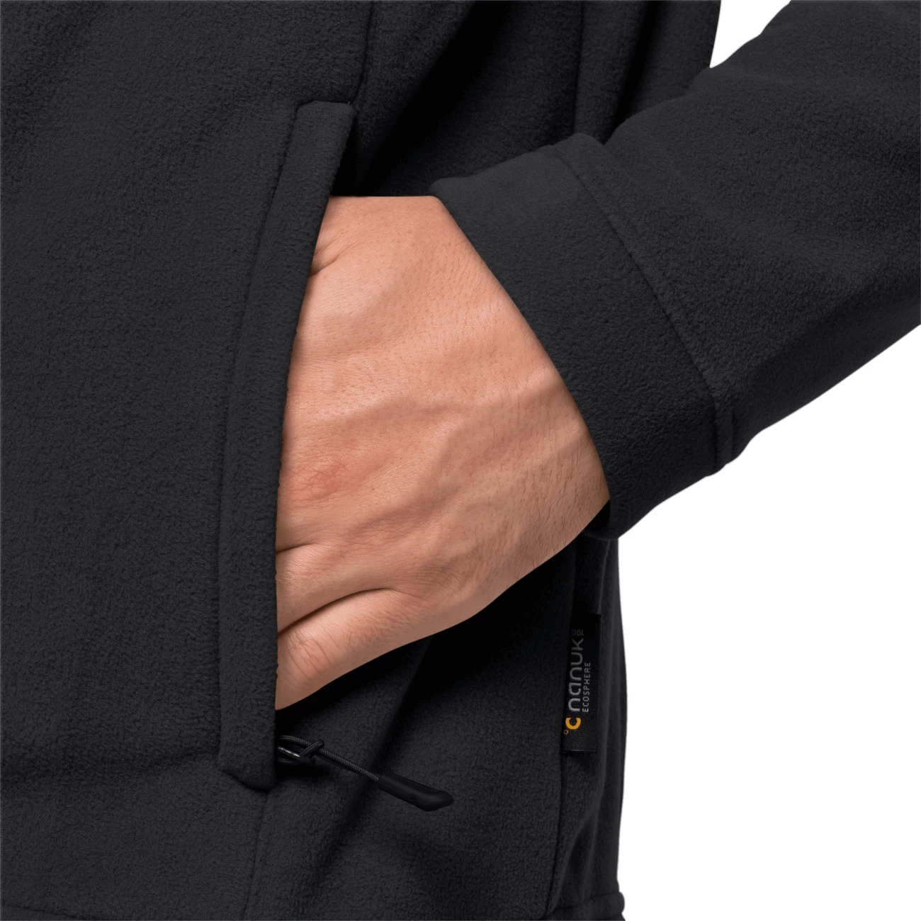 Bon marché 🎉 Randonnee Pedestre Homme Jack Wolfskin Polaire Jack Wolfskin Kiruna NOIR 👍 3 Bon marché 🎉 Randonnee Pedestre Homme Jack Wolfskin Polaire Jack Wolfskin Kiruna NOIR 👍 – Image 3