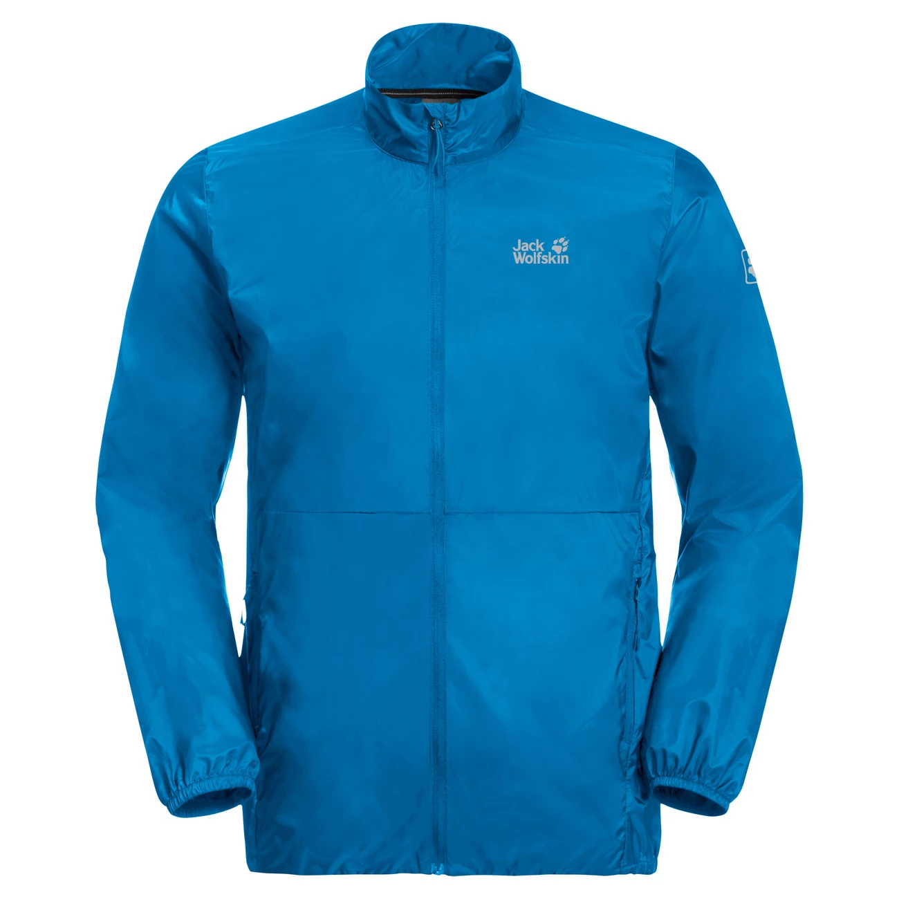 Budget 😍 Randonnee Pedestre Homme Jack Wolfskin Veste Imperméable Jack Wolfskin Pack & Go Windshell BLEU 🎁 2 Budget 😍 Randonnee Pedestre Homme Jack Wolfskin Veste Imperméable Jack Wolfskin Pack & Go Windshell BLEU 🎁 – Image 2