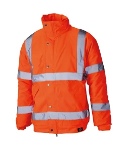 Tout neuf 🧨 Randonnee Pedestre Adulte Dickies Bomber Haute Visibilité Dickies ORANGE ❤️