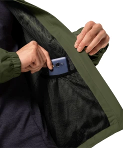 Sortie 😍 Randonnee Pedestre Homme Jack Wolfskin Veste Imperméable Jack Wolfskin Stormy Point VERT 🥰 -Columbia Shop f7c4ccda859b49e887772ed4594cc836