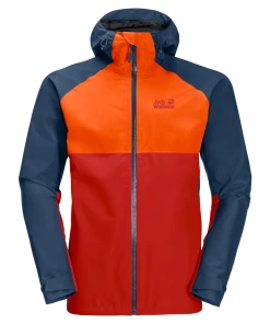 Tout neuf ✨ Randonnee Pedestre Homme Jack Wolfskin Veste Imperméable Jack Wolfskin Mount Isa ROUGE 🤩 -Columbia Shop fecd326c6cab47718568487f42d92f19
